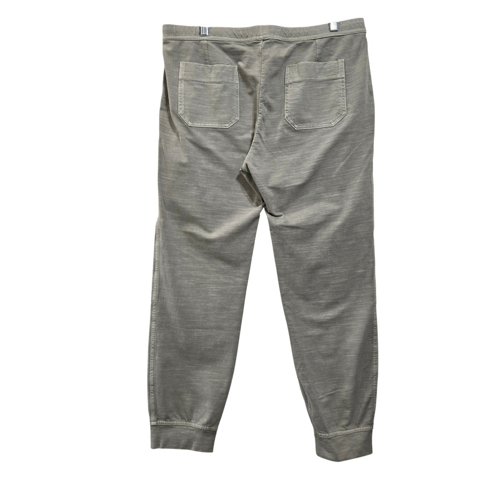 James Perse Jogger Estilo Pants Size 6 Grey Khaki Cotton Pockets Utility #1029 - Picture 4 of 9